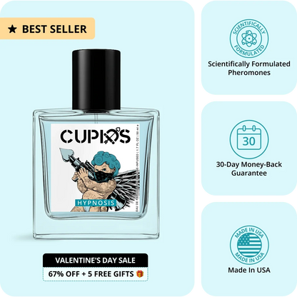 Turn Heads and Ignite Her Desire with Two Sprays of Cupids Hypnosis Cologne