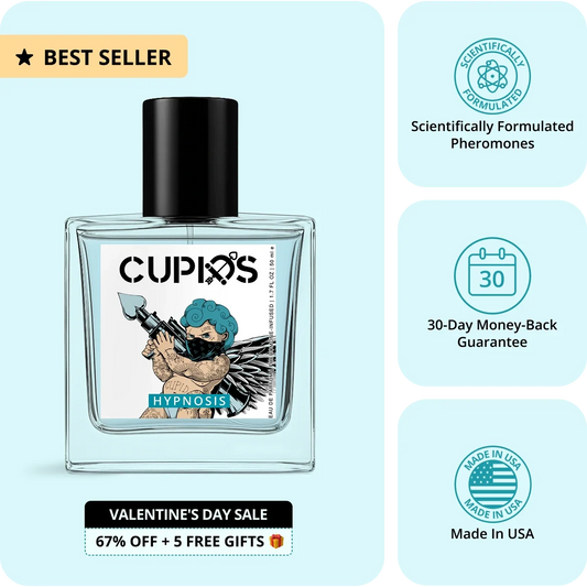 Turn Heads and Ignite Her Desire with Two Sprays of Cupids Hypnosis Cologne