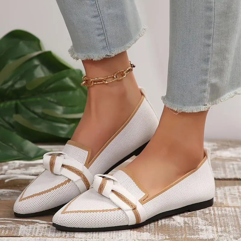 Lush Relaxed Flat Women's Knot Loafers