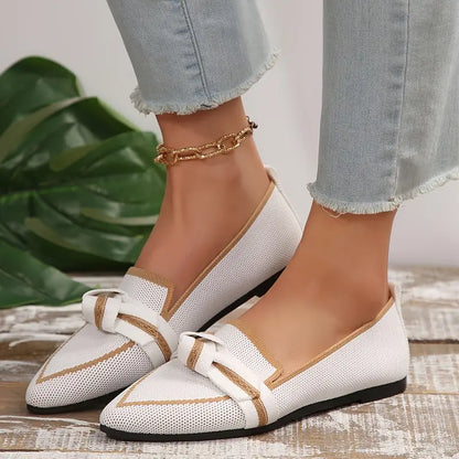 Lush Relaxed Flat Women's Knot Loafers