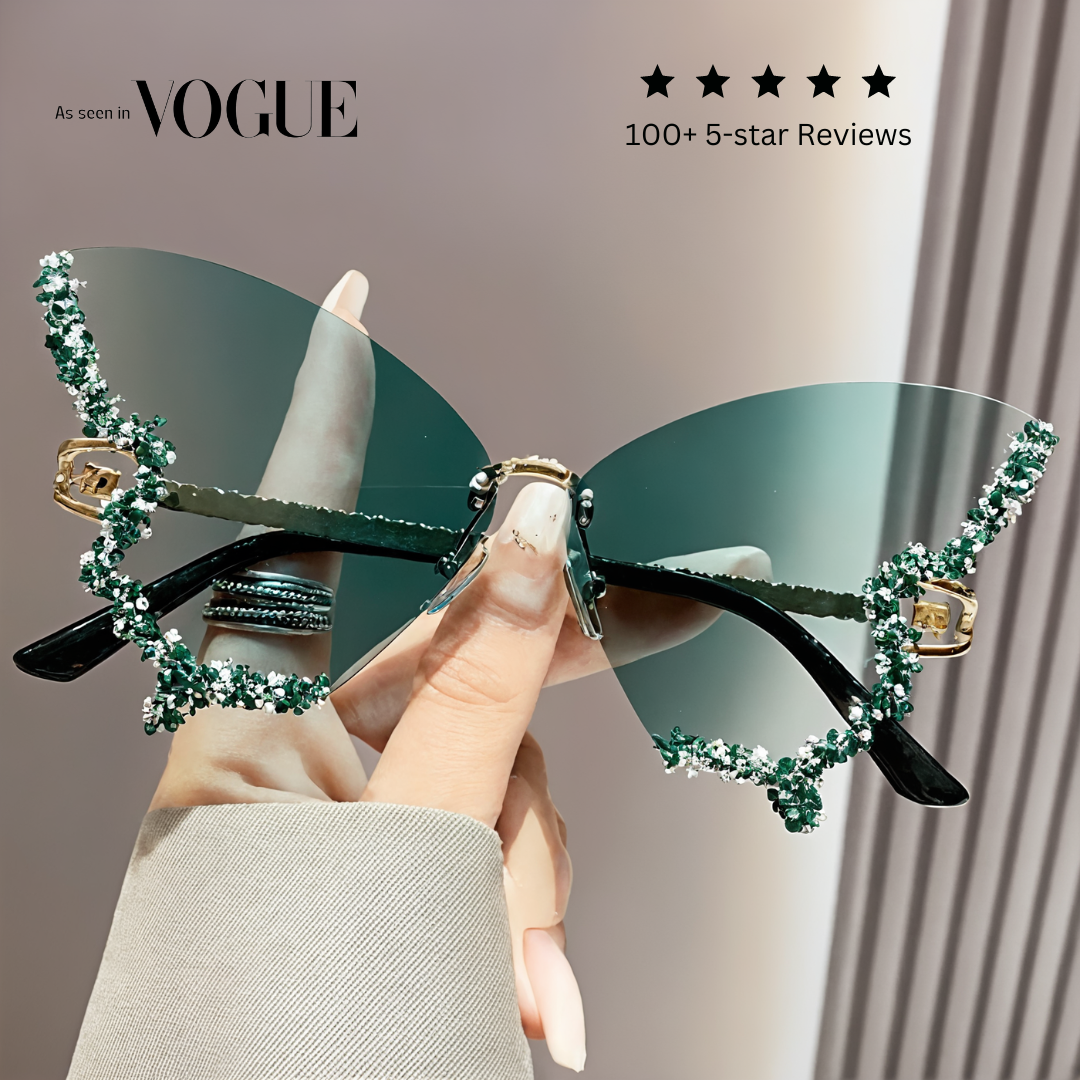 Grace Butterfly Sparkle Glasses