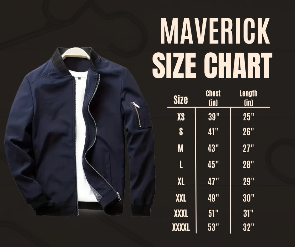 Maverick - Casual Bomber Jacket