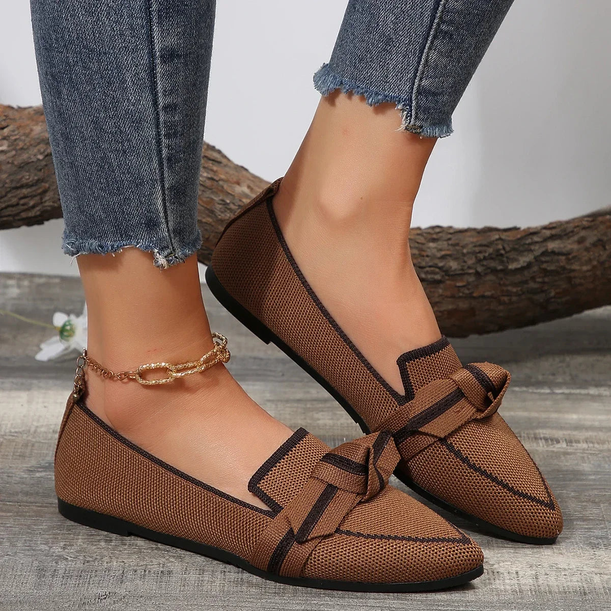 Lush Flat Women's Knot Loafers