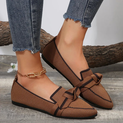 Lush Flat Women's Knot Loafers