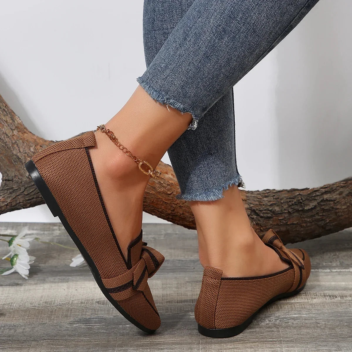 Lush Flat Women's Knot Loafers