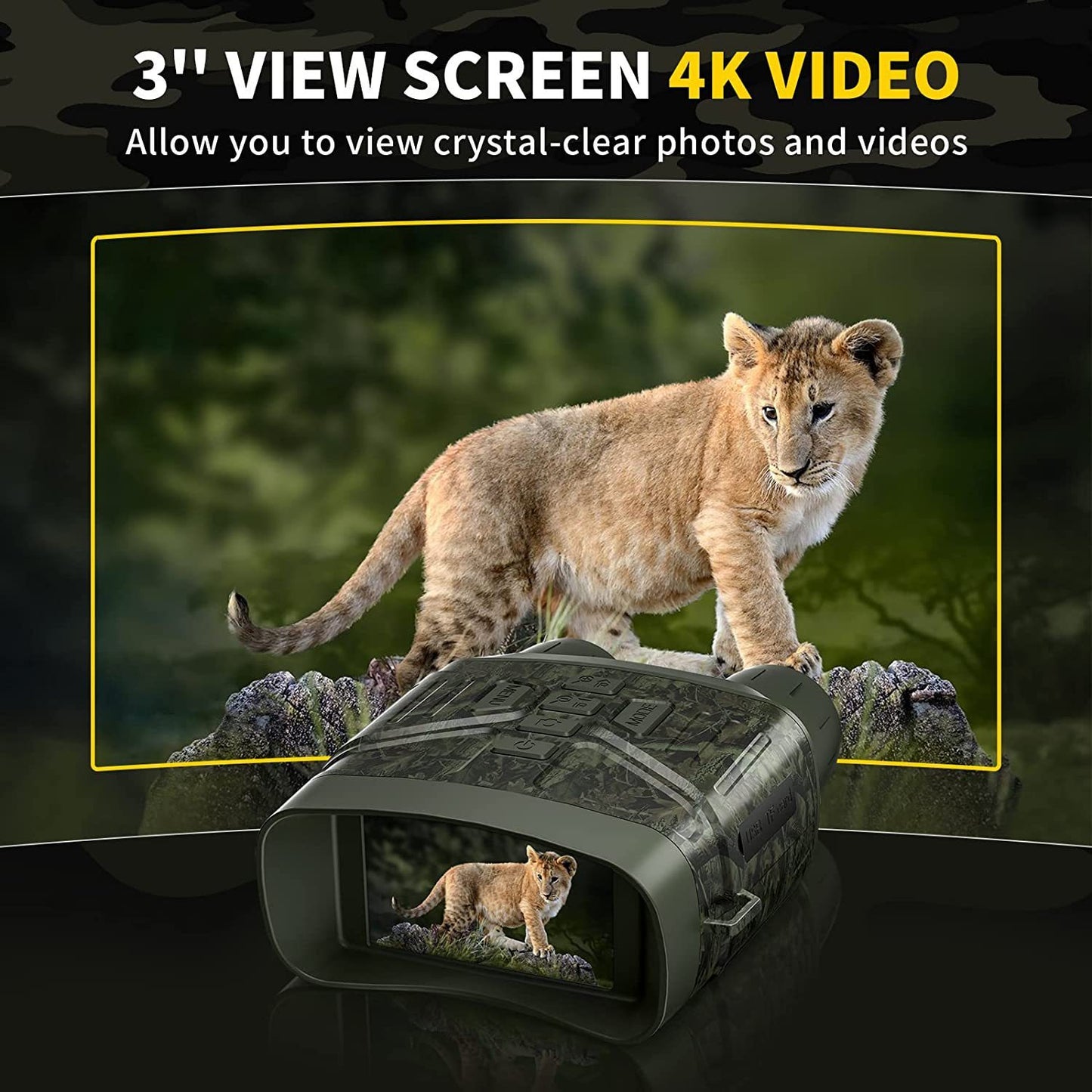 StealthSight™ - 4K Night Vision Goggles