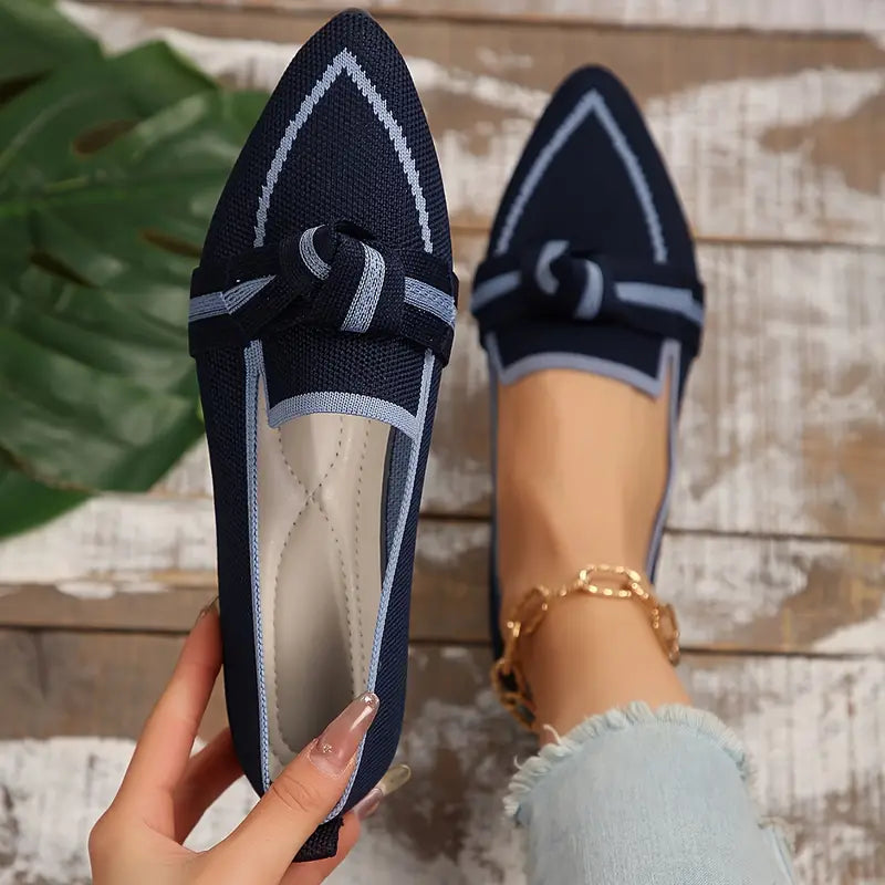 Lush Flat Women's Knot Loafers