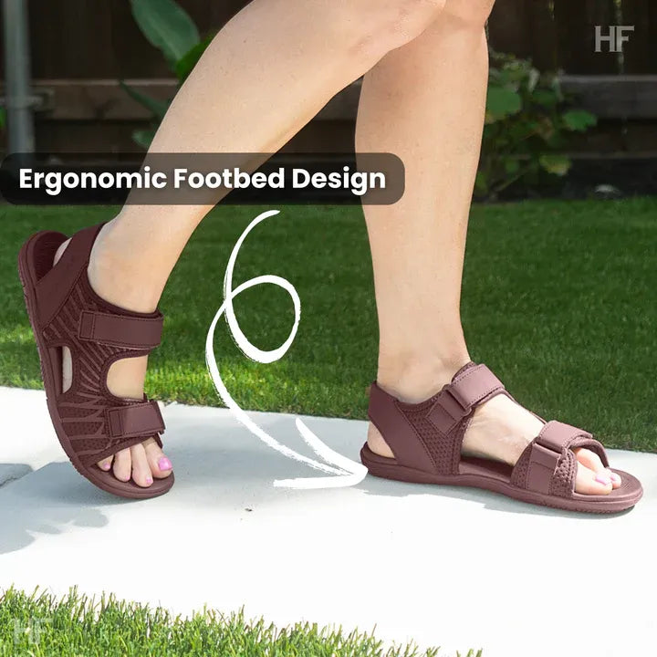 HF Baresandals III – Ergonomic Footbed & Ultra-Lightweight Barefoot Sandals (Unisex)